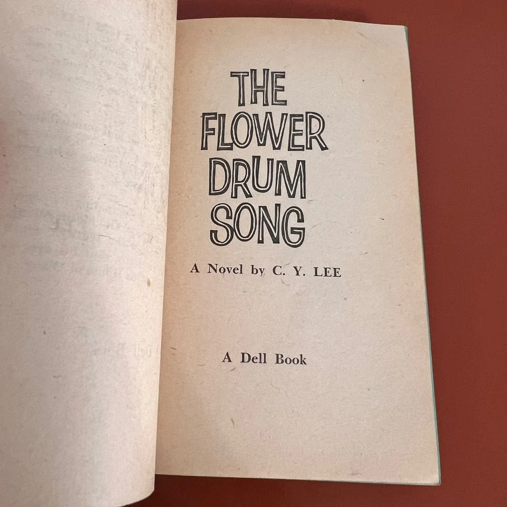 The Flower Drum Song C. Y. Lee Dell D241 Vintage 1958 Paperback First Printing